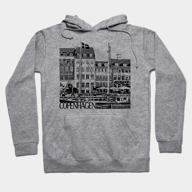 Copenhagen Hoodie by TravelTs